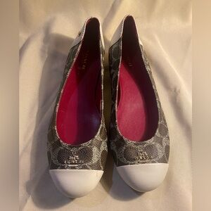 Coach ballet flats